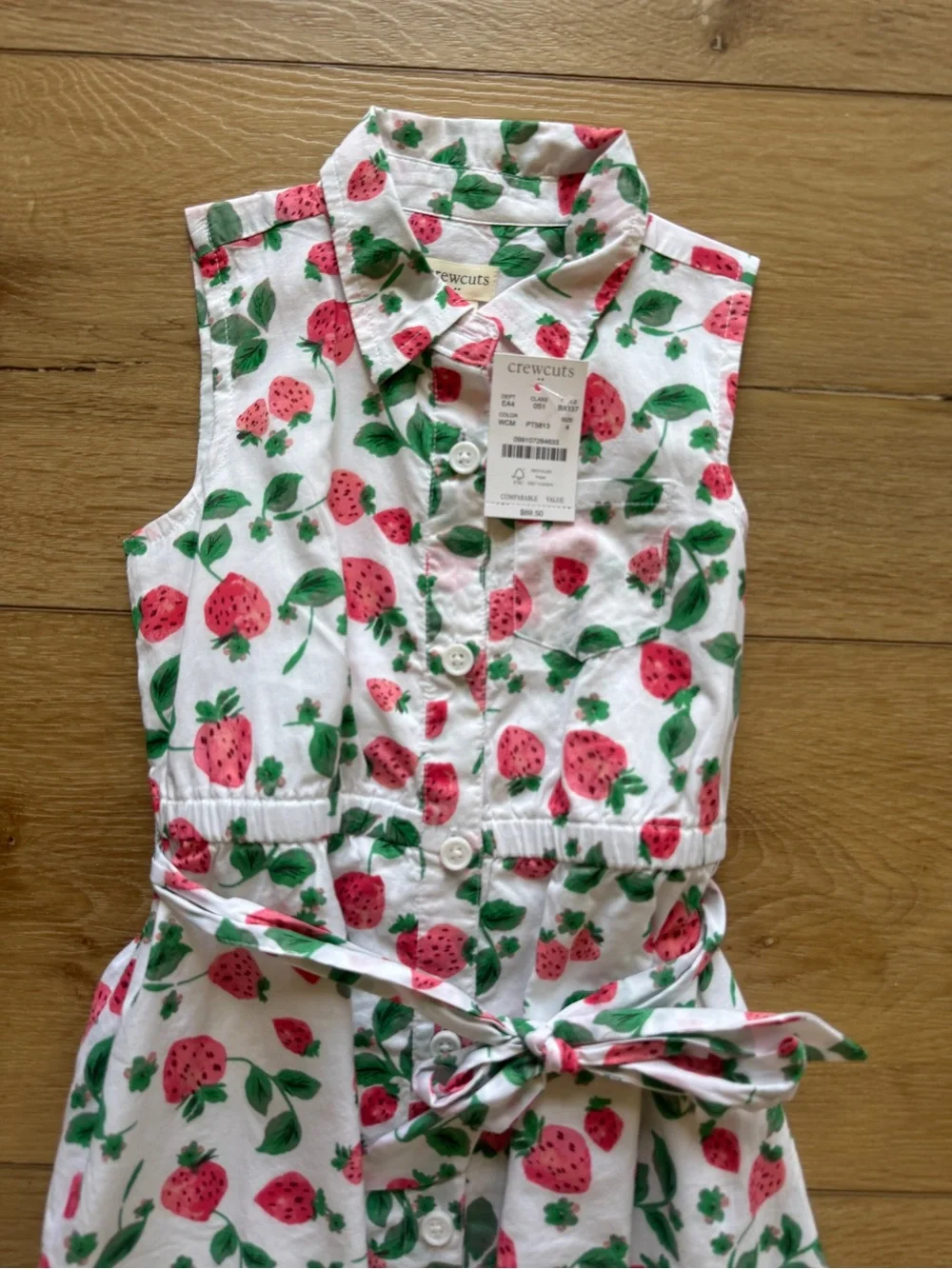 Crewcuts sleeveless button